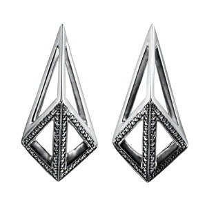 White gold with white diamonds