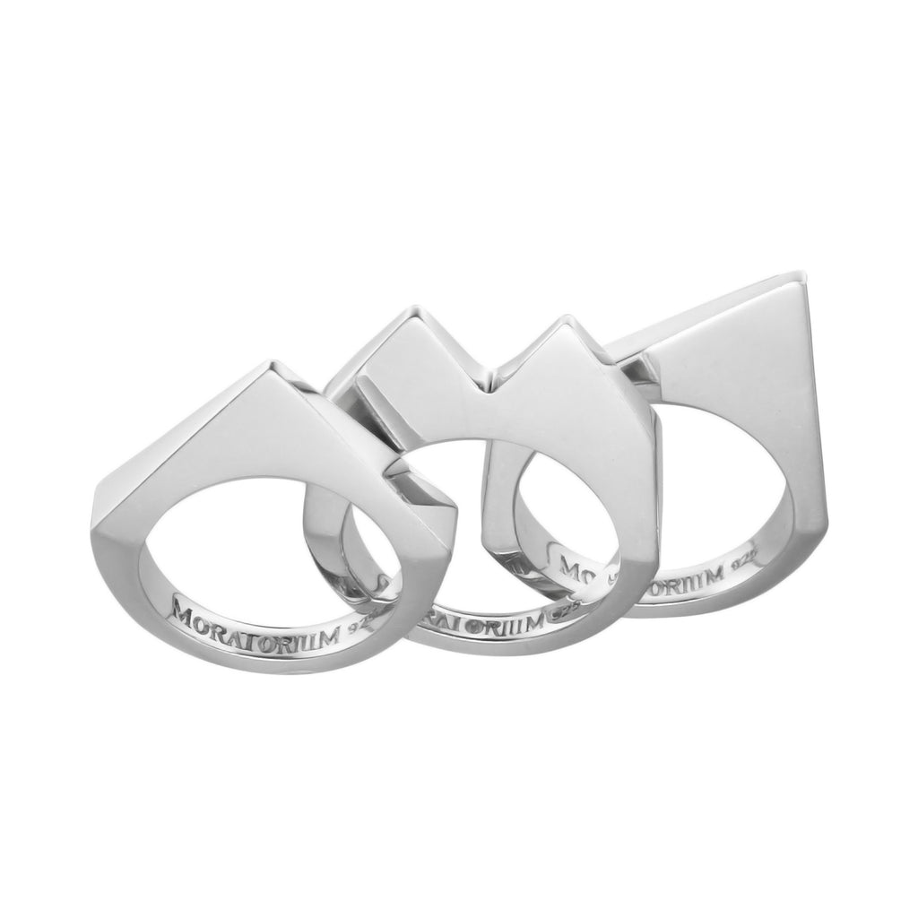 Angled Stacking Rings Moratorium Angle Stack Ring Set – Moratorium Studio